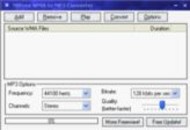 NBFree WMA to MP3 Converter screenshot